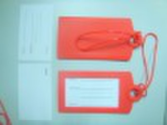 Silicone luggage tag