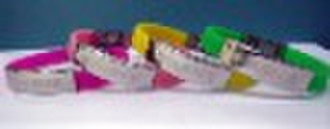 Beautiful stainless steel silicone ring