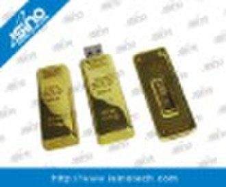 Gold Bar USB Flash Drive, The Most Luxury Gift for