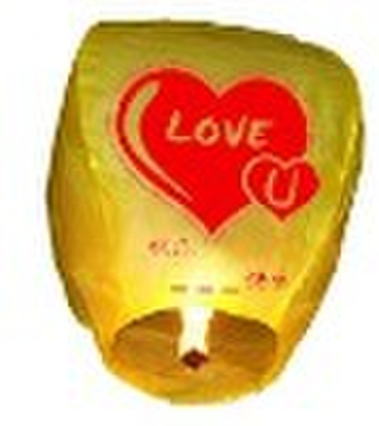 sky lantern with fire resistant