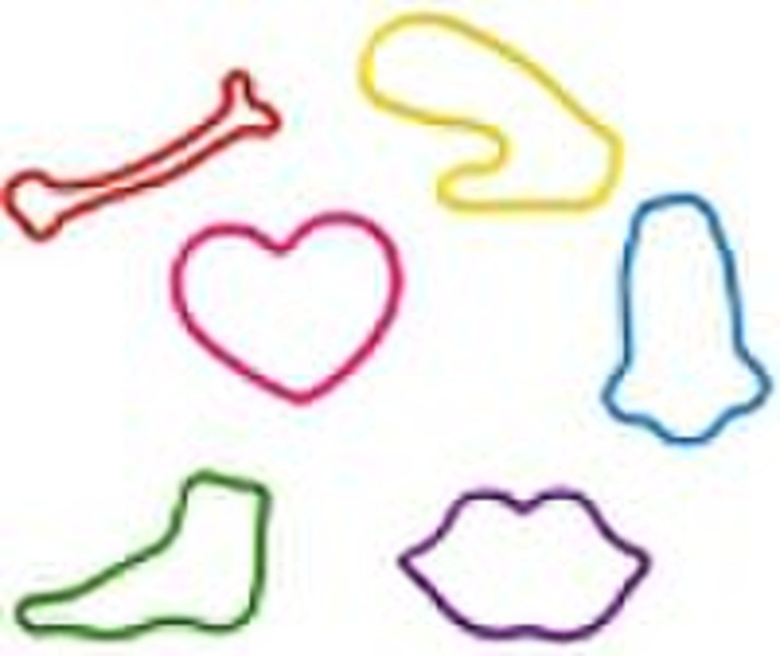 fun shaped silly bands