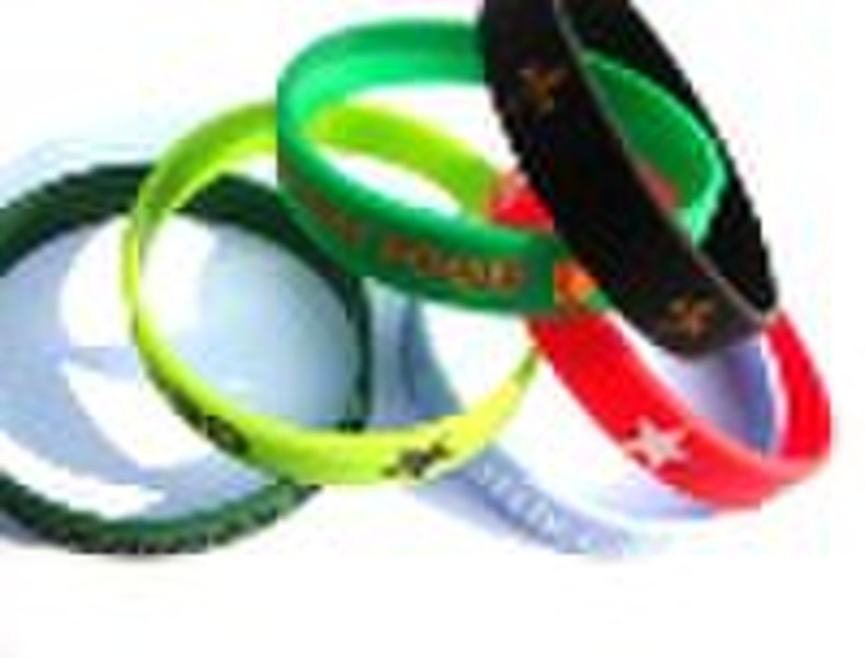 promotional silicon bracelet