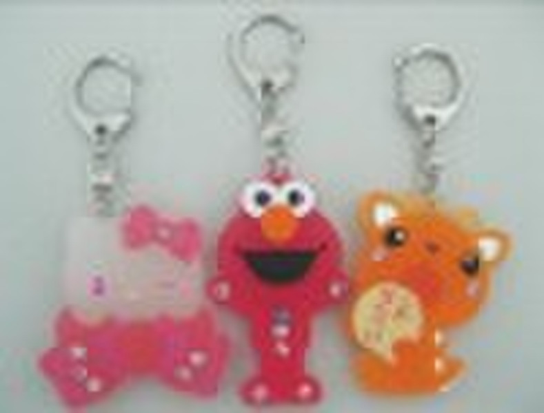 Nette faddish pvc keychain