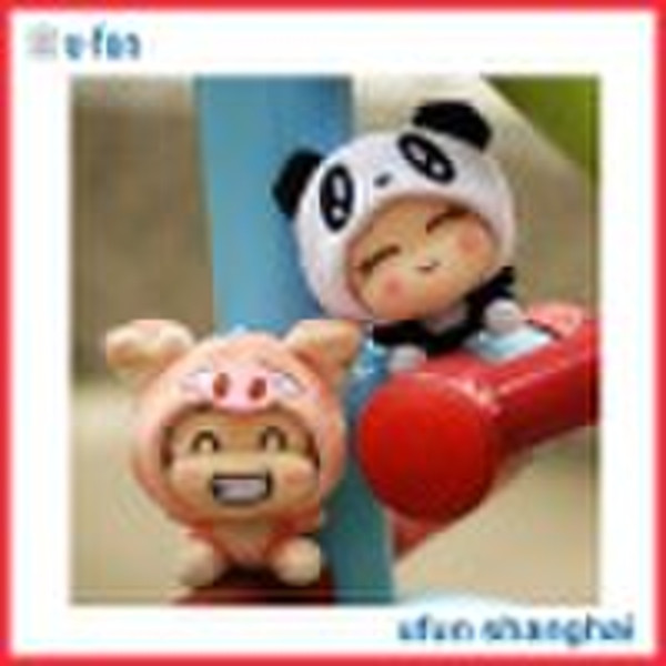 Yoci Plüsch Puppe Spielzeug Panda & Pig