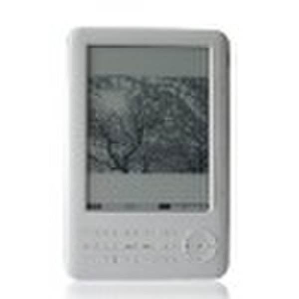 E-book Reader with 6.0-inch e-ink Screen Display,s