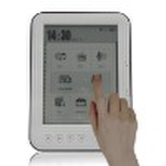 E-book Reader with 6.0-inch e-ink touch Screen Dis