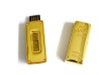 Golden bar usb flsah drive(U596)