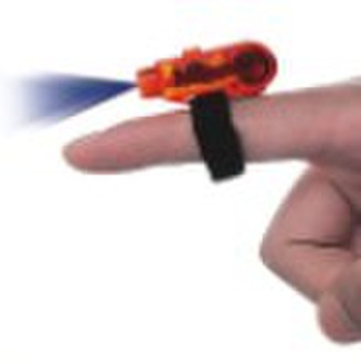 Flashing finger light