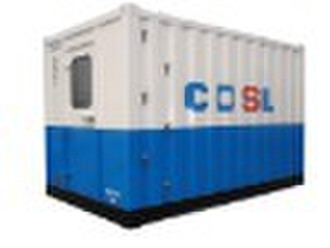 House container for oil field