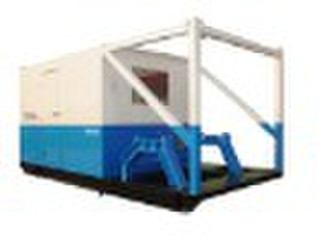 Skid for oil field container