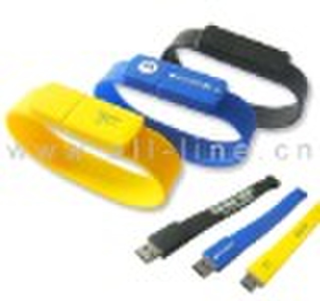 USB Flash Drive Silicon style Wrist Band style