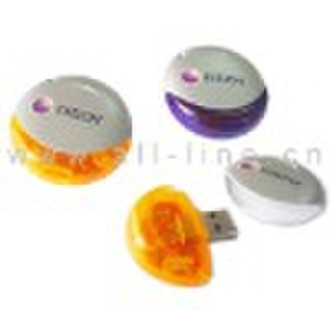 USB Flash Drive, Pen Drive, USB stick, Translucent