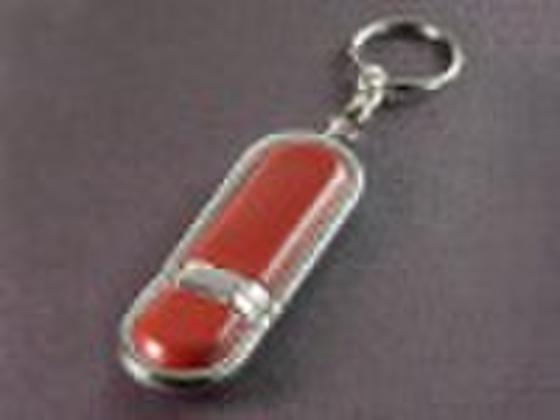 promotional gift leather usb flash drive