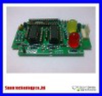 Through hole PCB assembly for LED driver circuit b