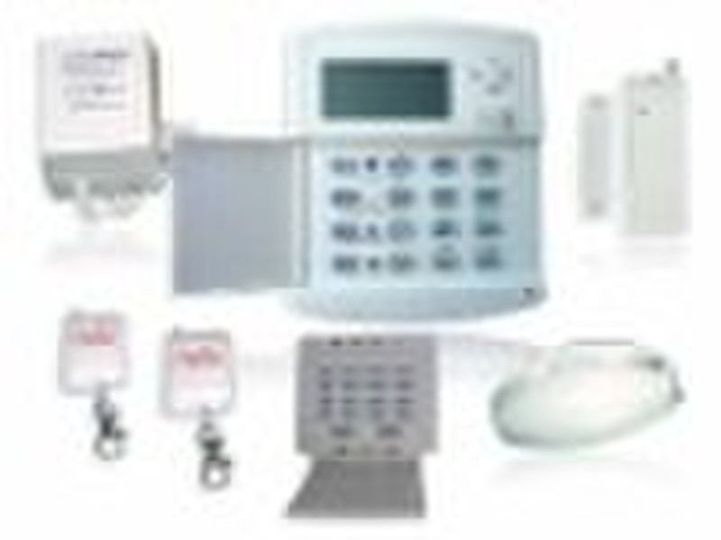 Wireless Intruder Alarm System with LCD Defense Zo