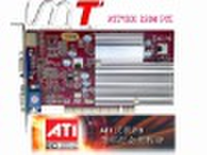 PCI Radeon ATI карточки 7500 128M 64B VGA видеокарты