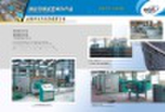 Complete set of equipment for online metal heating