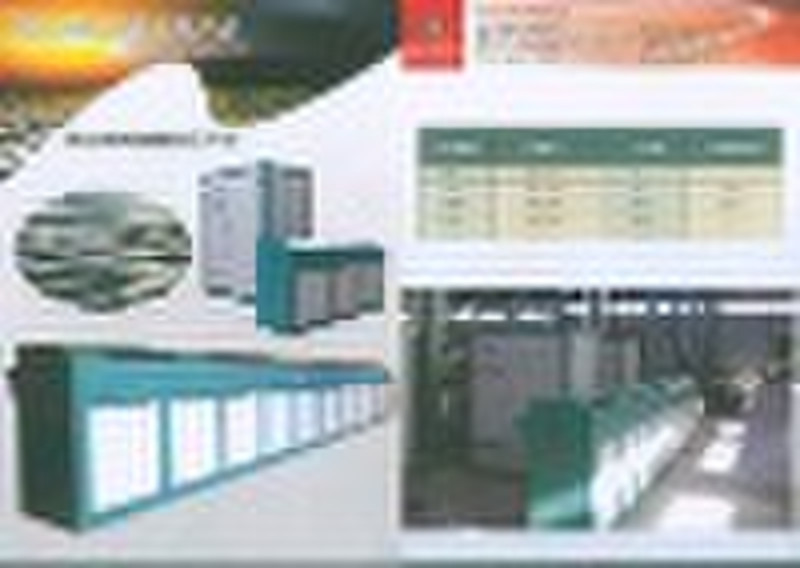 Screw thread steel continuous production line