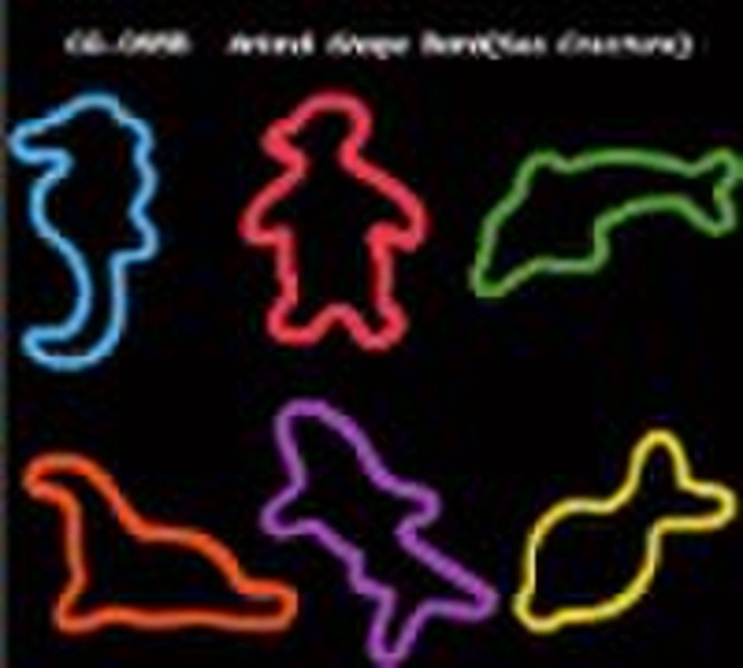 Shaped silly bands