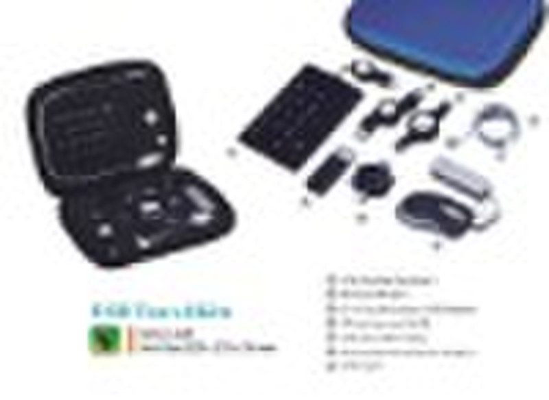 USB travel kit set/USB travel set for promotion gi