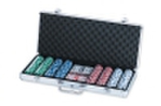 400pcs aluminum poker set