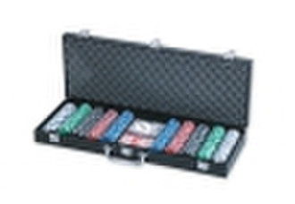 leather poker case