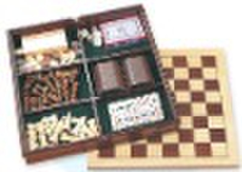 7 in 1 MDF game set