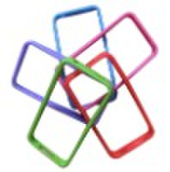 TPU Frame Case for iPhone 4