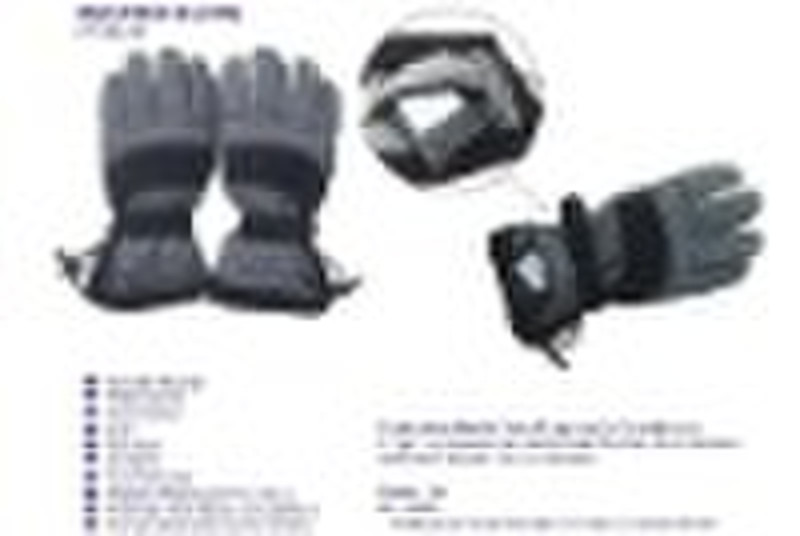 Battery heated gloves