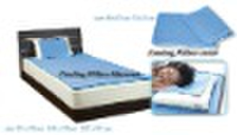 Gel cooling mattress pad