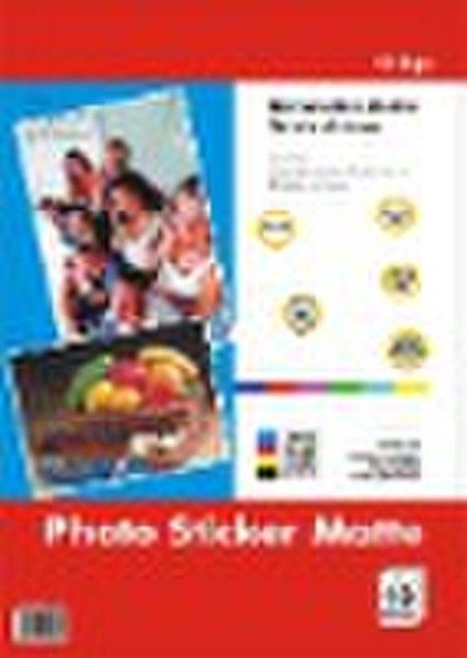 Sticker matt gestrichenes Photo Paper 110g