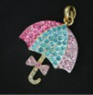 crystal umbrella USB flash drive,beautiful,4GB