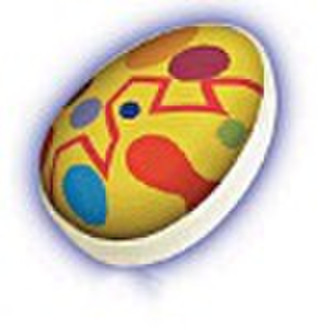 egg shape compressed towel