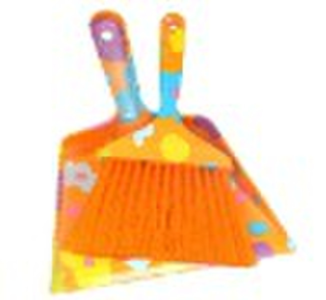 Farbe Plastic Dustpan Pinsel Set