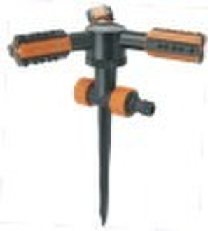 Three arm spike sprinkler