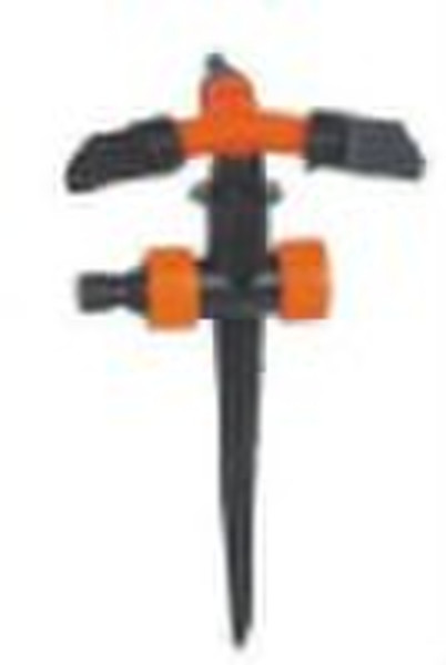 simple three arm sprinkler