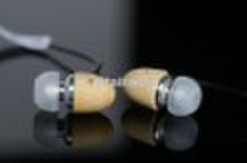 bamboo earphone