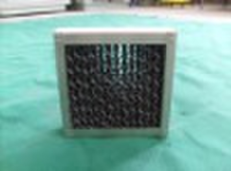 Damp curtain for cooling air conditioner