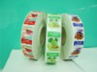 food self-adhesive label/sticker