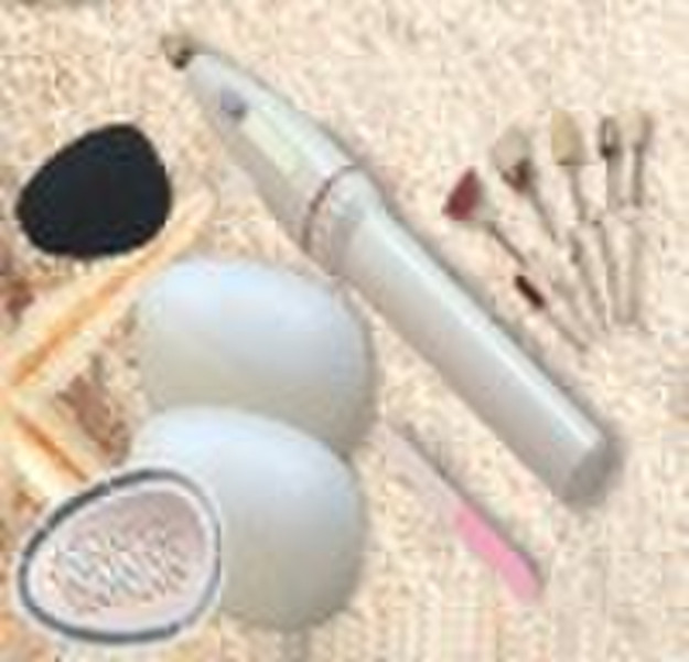 18pcs smooth away pedicure tools