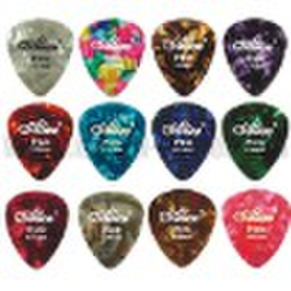 AP600A Colourful Celluloid Picks