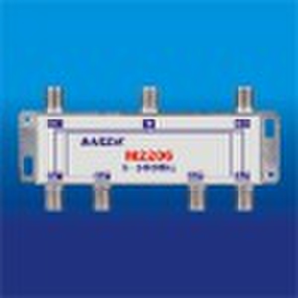 6 WAY Satellite Splitter
