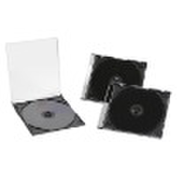 DVD Case 14mm Single Or Double Black Standard Blac