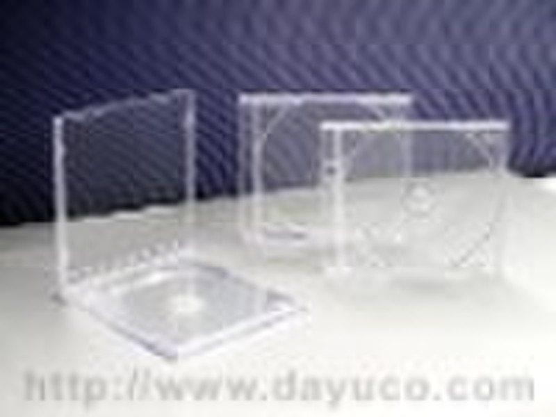 10mm CD Jewel Box mit Clear Tablett