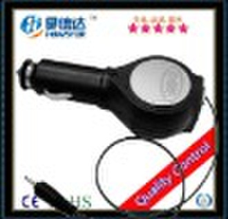 Retractable car charger & USB