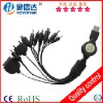 USB 10 in 1 cable