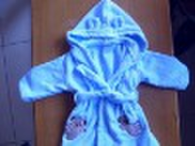 baby bathrobe