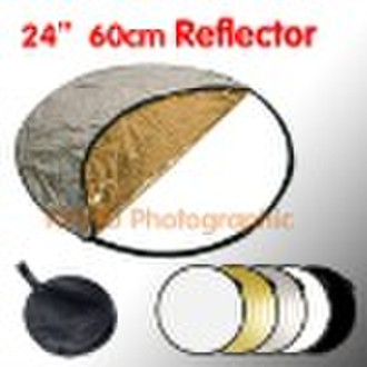 24" / 60CM 5 in 1  Reflector Containing gold