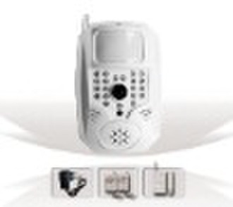 3G indoor remote camera (video / MMS / SMS alarm t