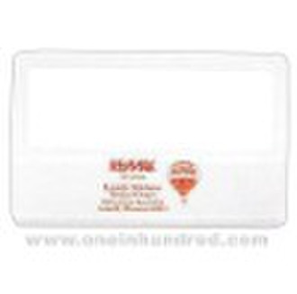 Flexible business card magnifier with 3x magnifica